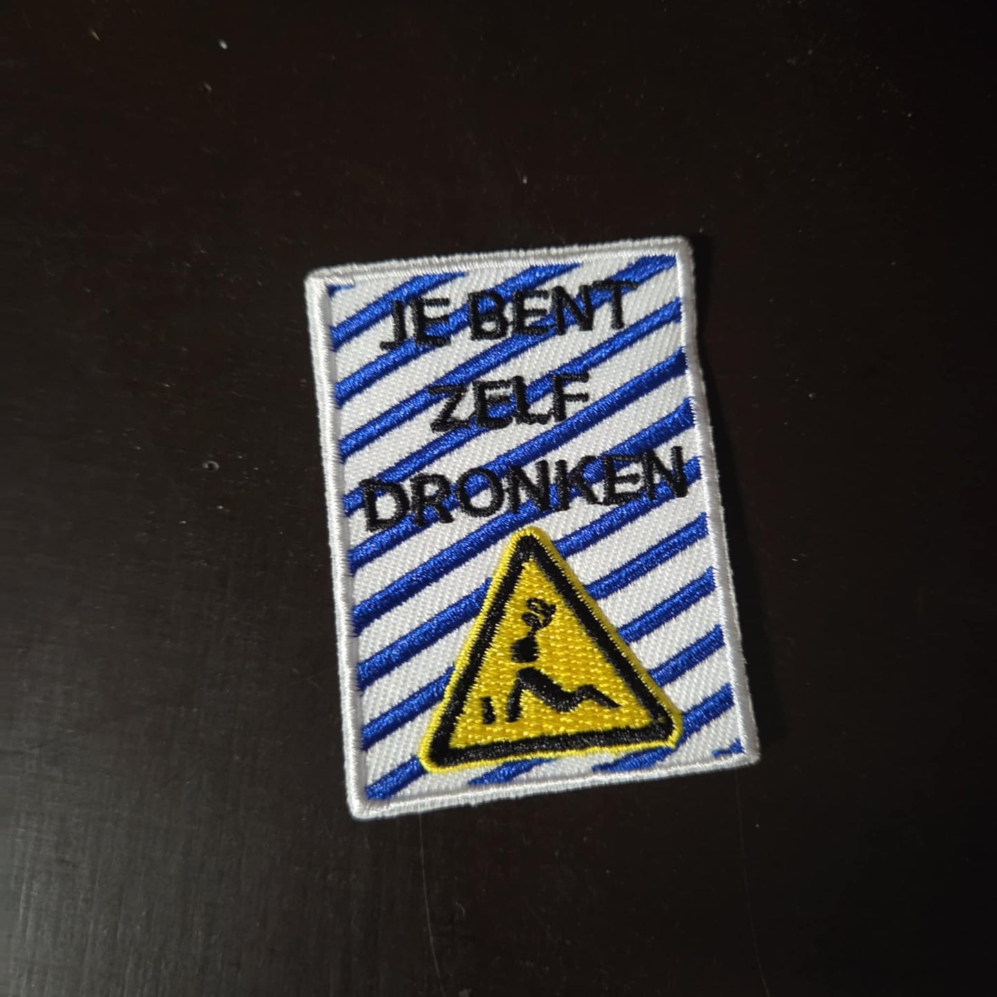 Je bent zelf dronken