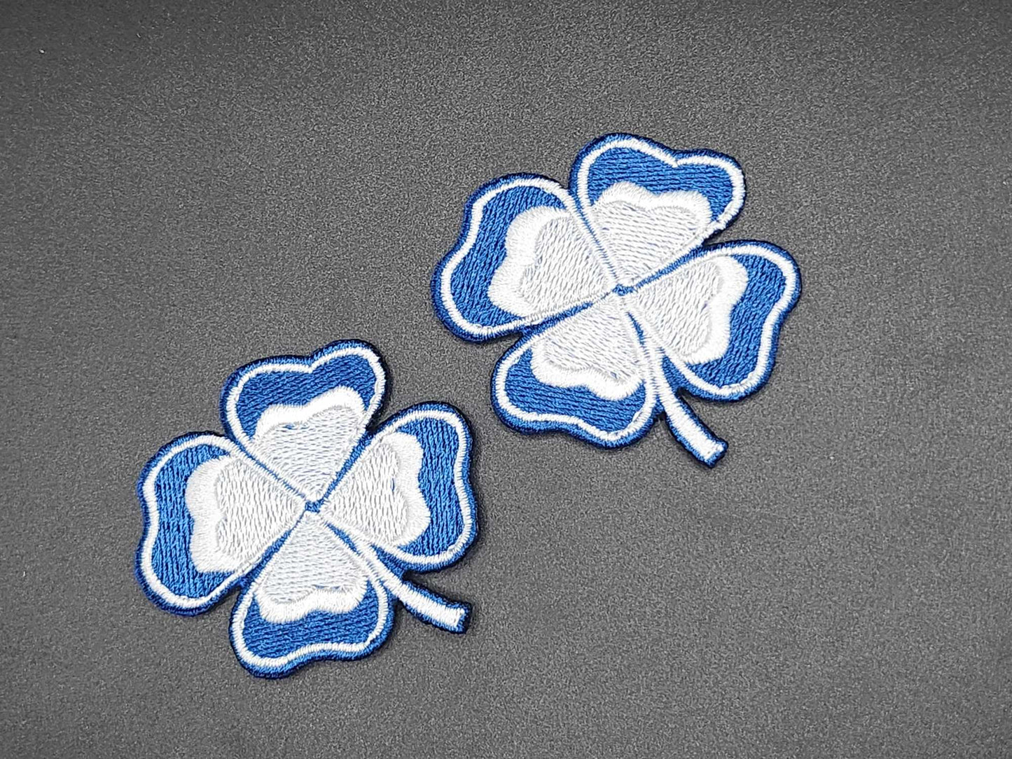 embleem geluksklavertje 2x