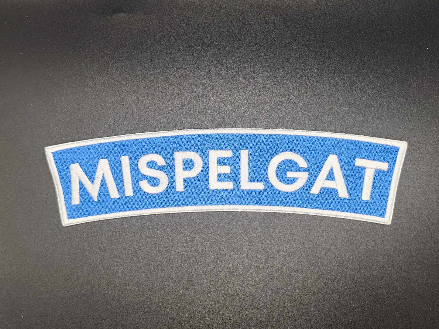 embleem mispelgat rug stuk