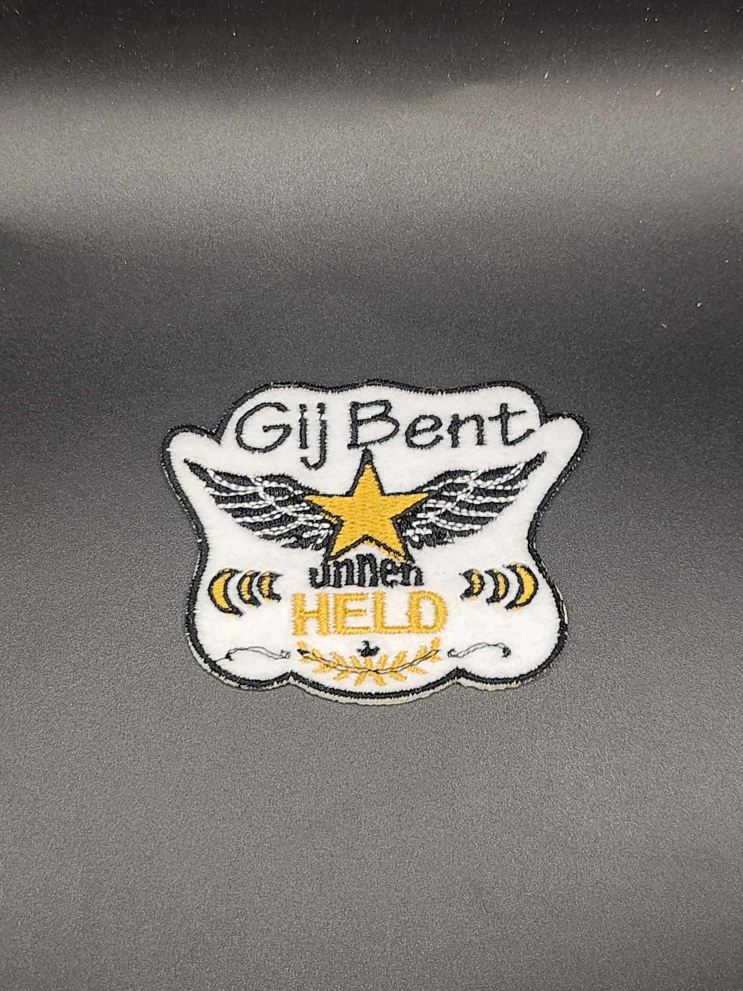 Embleem gij bent unnen held