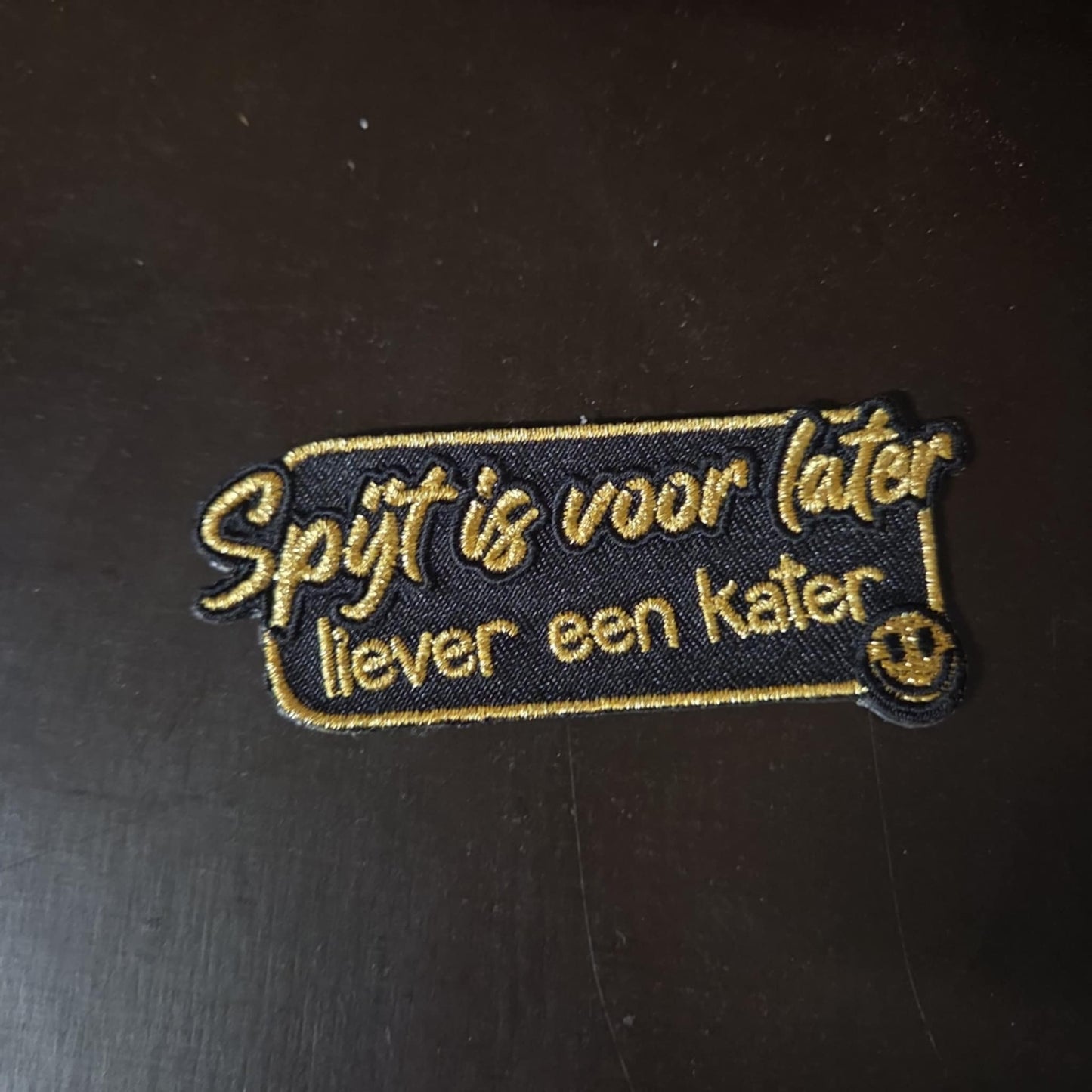 Spijt is voor later