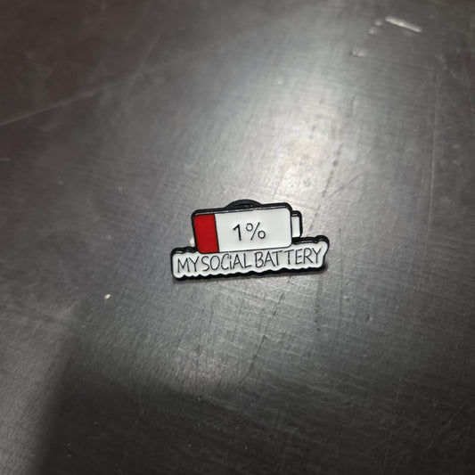 Pinneke 1% my social battery