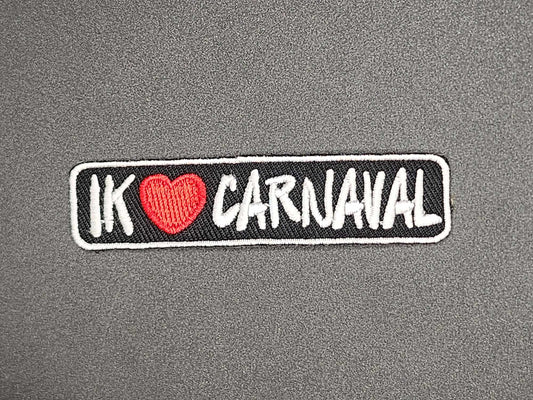 embleem IK ❤️ CARNAVAL