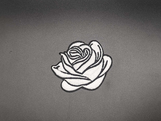 embleem roze wit
