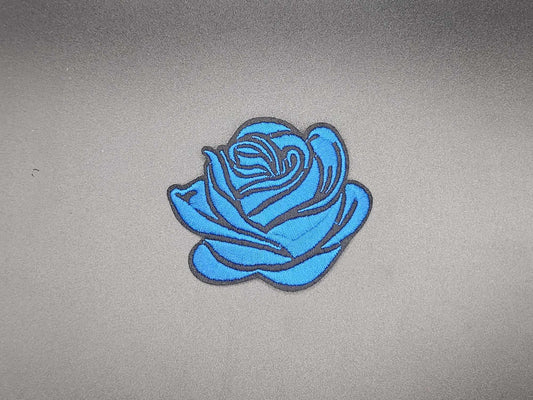 embleem roze blauw
