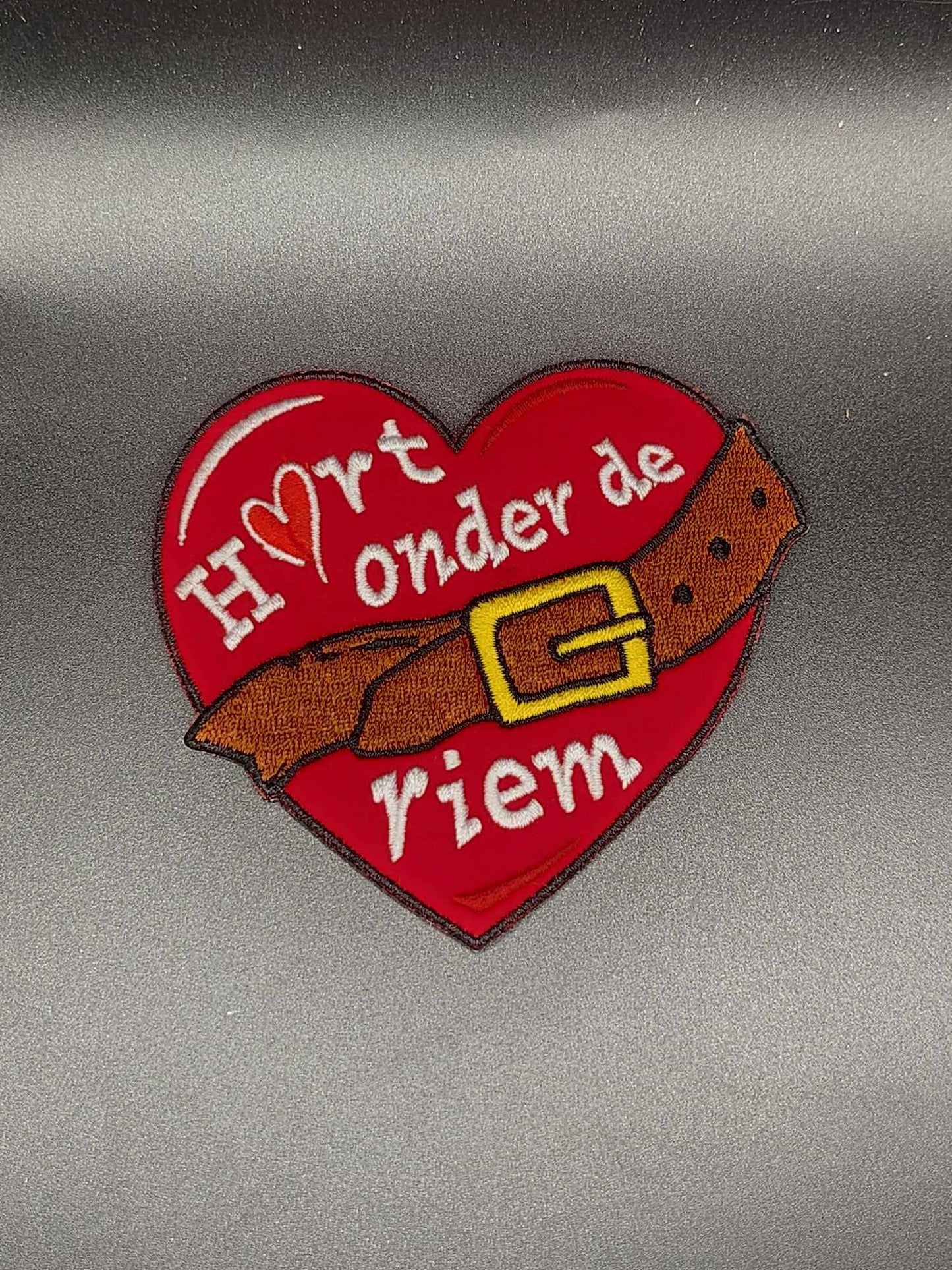 Embleem hart onder de riem