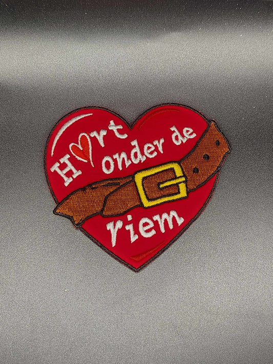 Embleem hart onder de riem