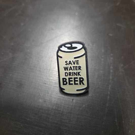 Pinneke save water drink beer