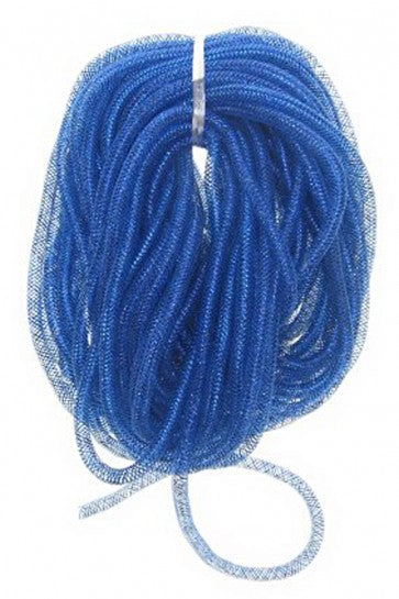 Decoratie tube blauw 10 mm. per 2,5 meter