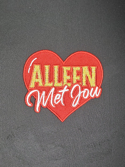 Aleen met jou