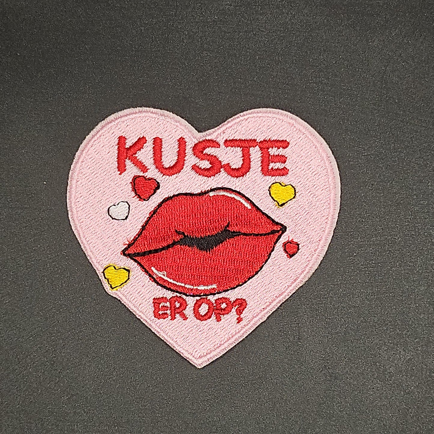 Kusje erop