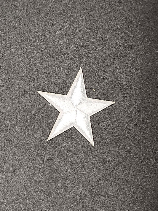 Embleem ster wit