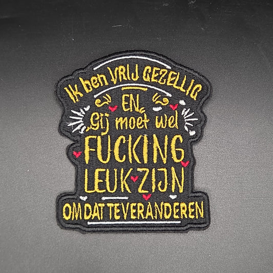 Vrij en gezellig
