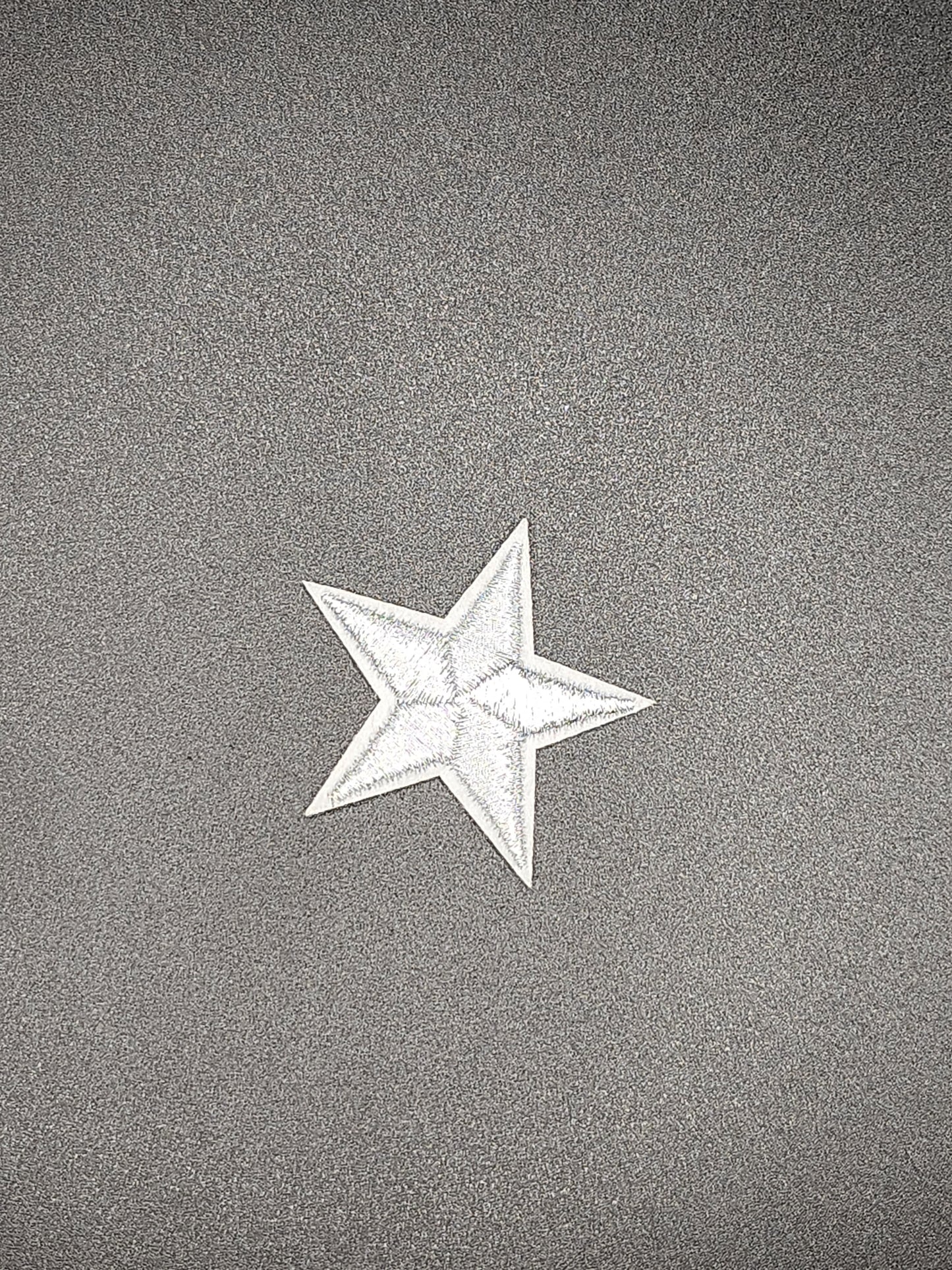 Embleem ster zilver